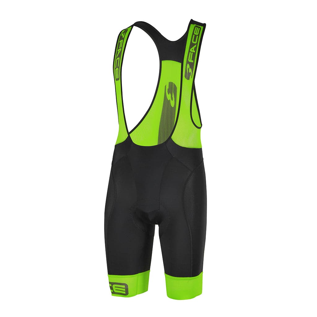 Panta con bretelle Speedy Pantaloncini da ciclista Threeface S green